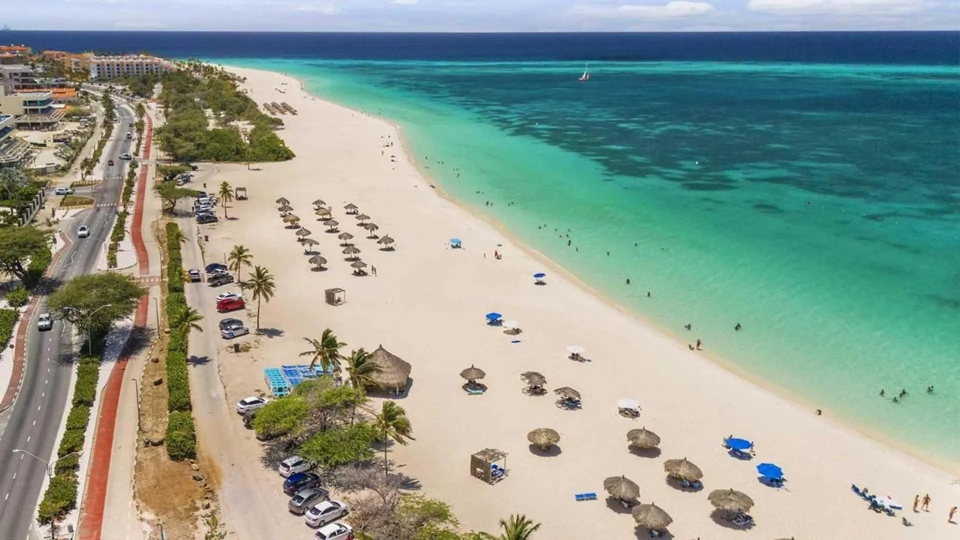 Casa de Férias Beachfront - Tropical Penthouse 1Br Condo - Bg532 Palm Beach Aruba